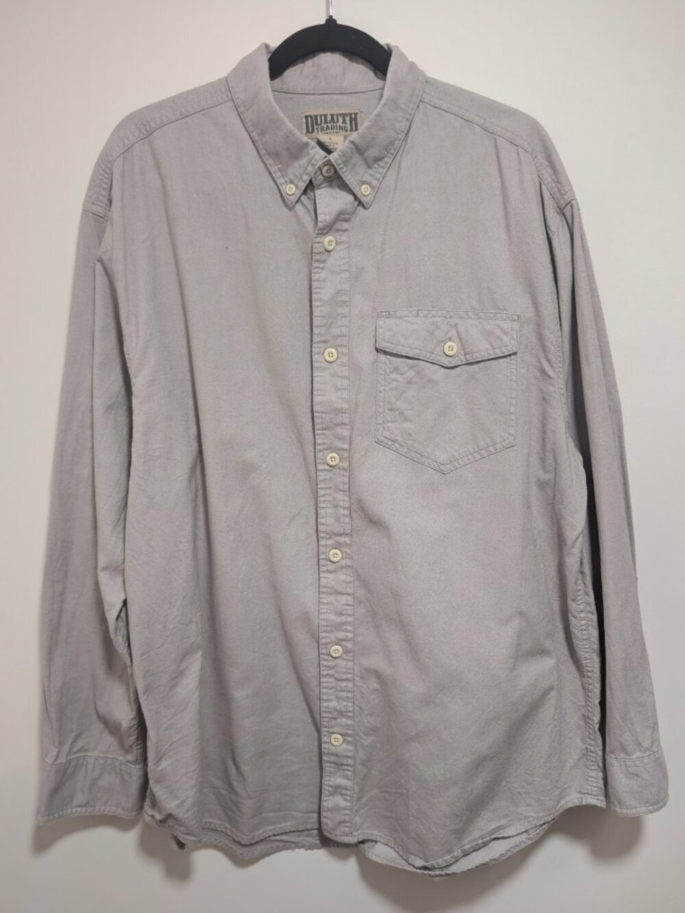 Duluth Trading Co. | Men's Flannel Shirt In Grey